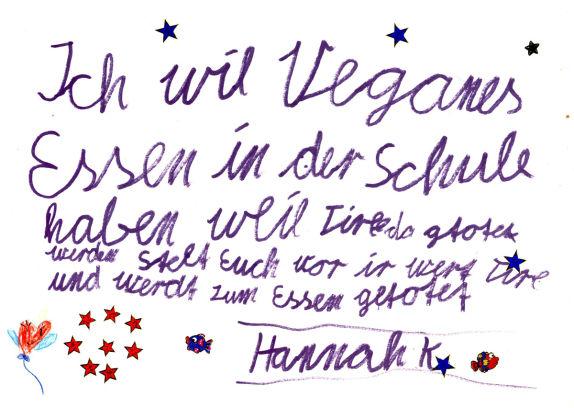 Stellt euch vor, ihr wärt Tiere...